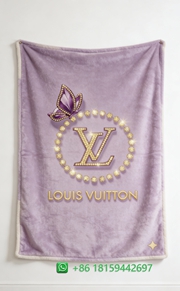 Louis Vuitton Throw Blankets
